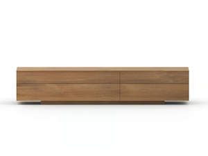 CRATER - Solid wood TV cabinet with drawers _ Air Division